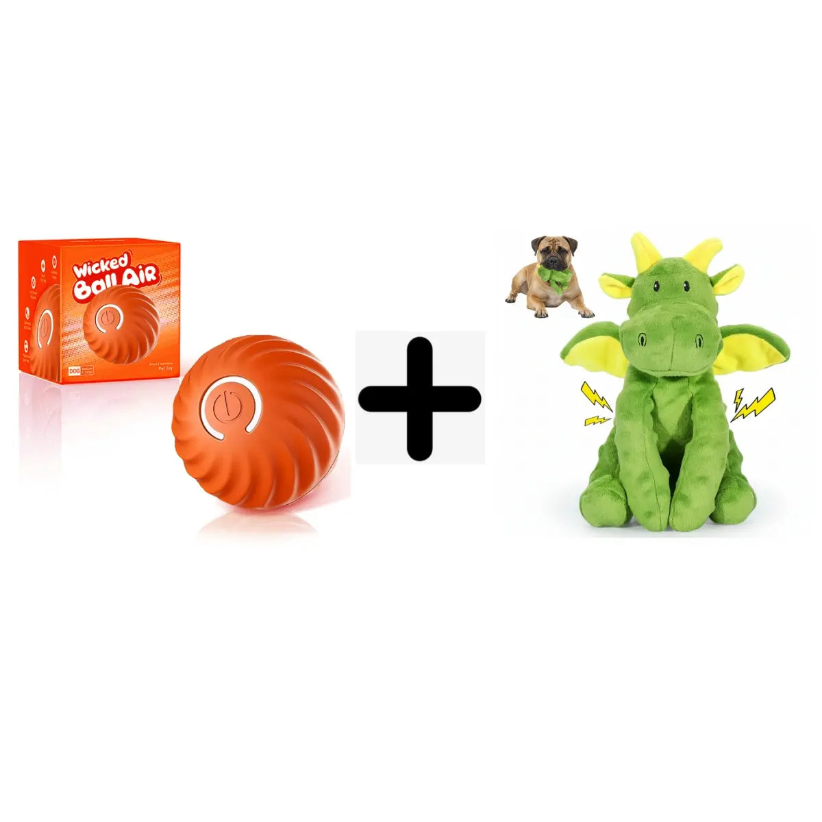 Interactive Dog Dog Balls, 2.7Inmoving Dog Ball, Durable Motion Activated Automatic Rolling Ball , USB Rechargeable Outdoor Pet Toy-Gttq